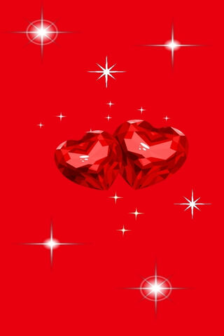 Radiant Love: Sparkle Hearts 💖✨