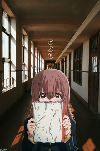 Shouko Nishimiya. Desktop wallpaper. 1920x1080