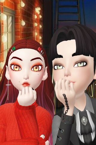Zepeto Love: A Stylish Duo 💖✨