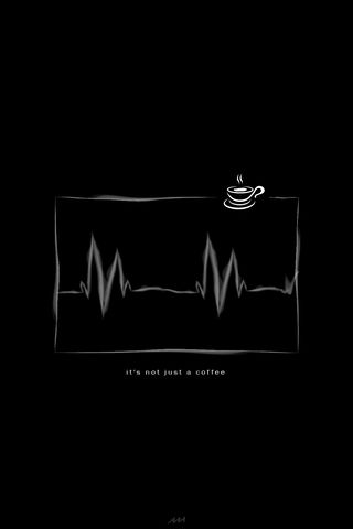 Heartbeat of Coffee ☕️❤️