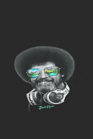 Chill Vibes with Bob Ross 🎨🎧