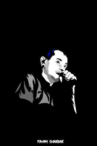 Echoes of Emotion: Chester Bennington in Art 🎤✨