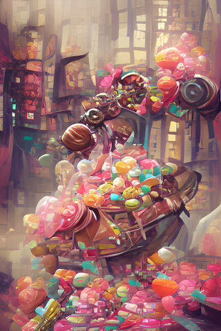 Sweet Symphony: A Candy Wonderland 🍬🎶