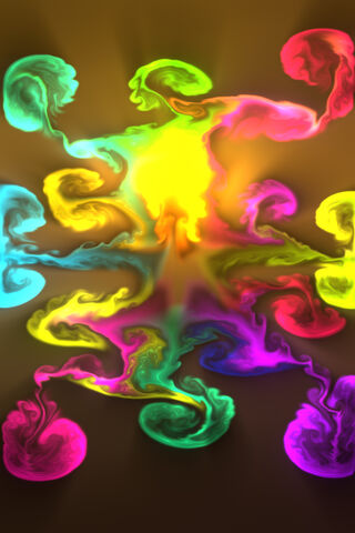 Ripple of Colors: The Dance of Cause and Effect 🌈✨