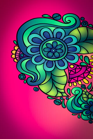 Vibrant Whirls of Fuchsia Bliss 🌸✨