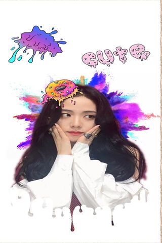 Cute Vibes with Jisoo! 🌈✨