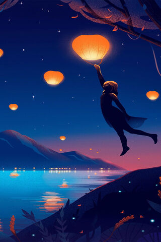 Lantern Adventure Wallpaper - Download to your mobile from PHONEKY