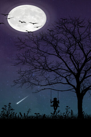 Moonlit Dreams: A Night..