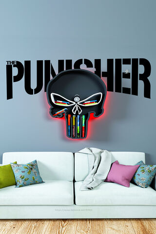 Punisher Bookshelf