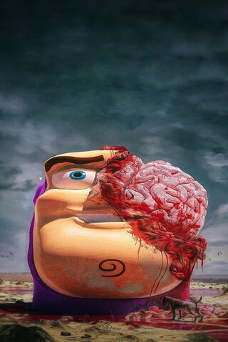 Buzz's Dark Descent: A Surreal Transformation