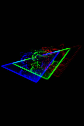 Galactic Glow: The Rocket Triangle