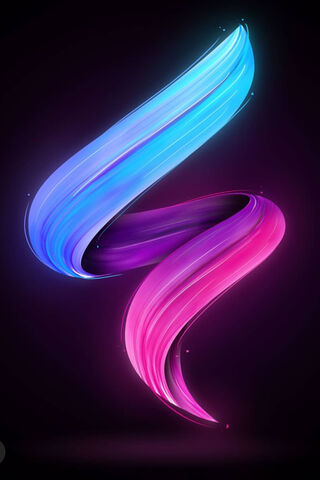 Squiggle of Colors: A Dance of Light