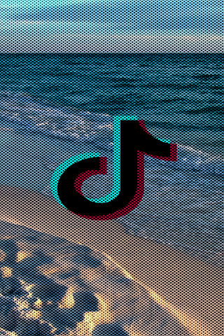 TikTok Vibes by the Shore 🌊🎶