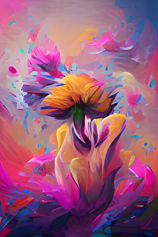 Floral Symphony of Colors 🌸🎨