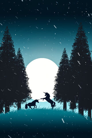 Enchanted Winter Whimsy ❄️🦄