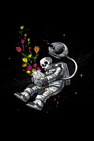 Cosmic Bloom: Life Beyond the Void 🌌🌼