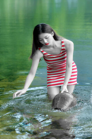 Serene Moments by the Water 🌊✨