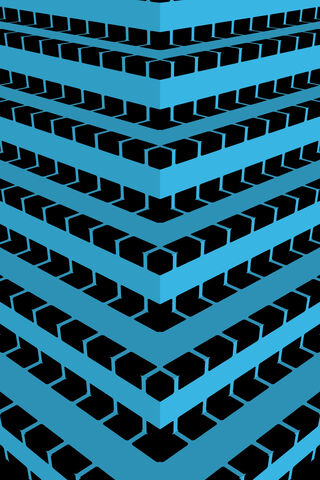 Aqua-Black Ascend: A Visual Journey