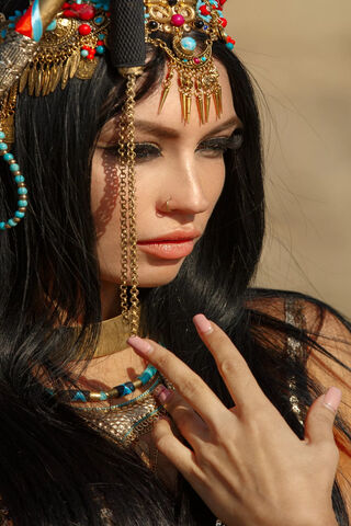 Majestic Elegance: The Arab Queen