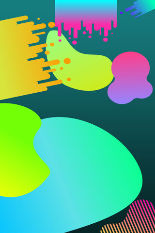 Vibrant Flow: A Dance of Colors