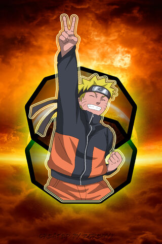 Victory Vibes with Naruto! ✌️🔥
