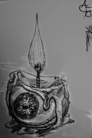 Visionary Flame: The Eye of Creativity 🔥👁️