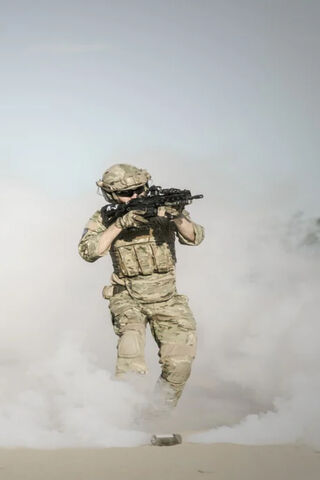 Into the Fog of Battle: A Soldier's Resolve