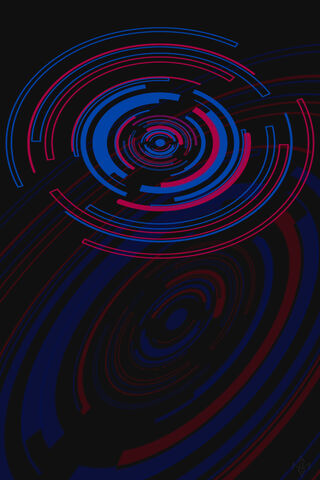 Cosmic Swirls: A Dance of Color