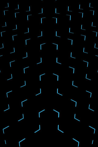 Neon Pathways: The Black-Aqua Journey