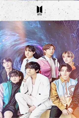 Cosmic Harmony: BTS in Abstract Realms 🌌✨