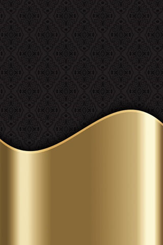 Elegant Gold Wave