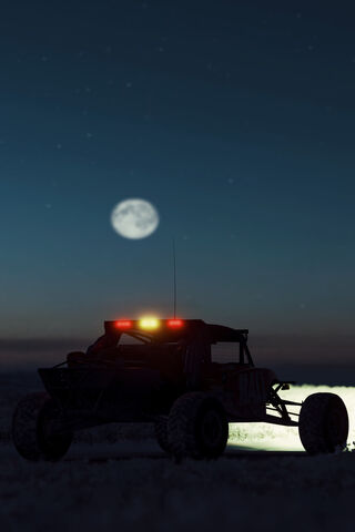 Moonlit Adventure with Buggy 🌕🚙