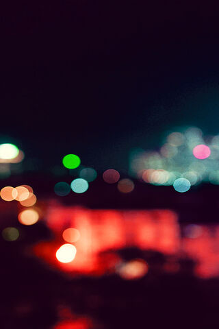 City Lights in a Dreamy Blur ✨🌆