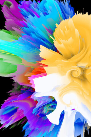 Explosive Colors: The Burst of Creativity 🎨💥