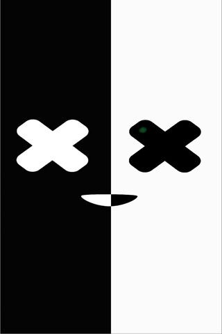 Monochrome Mischief: The Playful Phantom