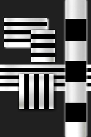 Striking Contrast: The Art of Black and White Stripes 🎨⚫⚪