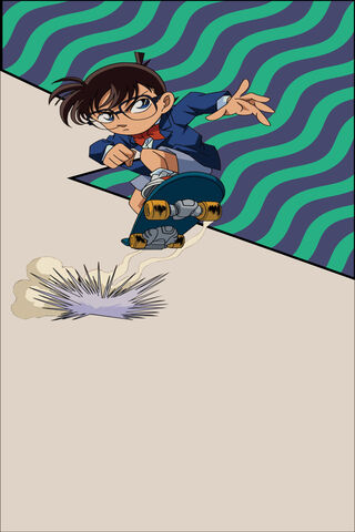 Conan's Thrilling Skate Adventure! 🛹✨