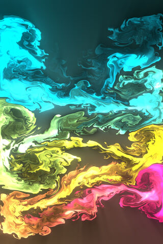 Whispers of Color: A Fluid Dance