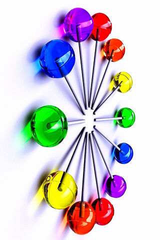 Vibrant Spheres of Joy