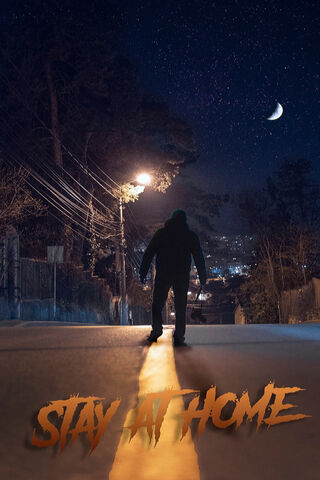 Lonely Streets: A Call to Stay Home 🌙🏡