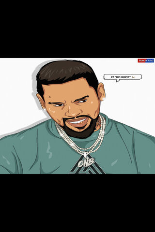 Cartoon Vibes: Chris Brown's Charisma 🎤✨