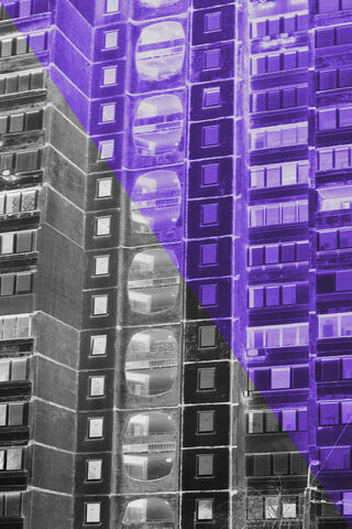 Urban Dreams in Purple 🌆💜