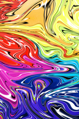 Vibrant Waves of Color