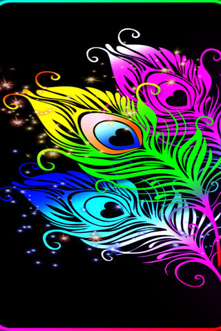 Vibrant Whispers of Nature 🌈🦚