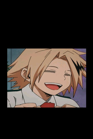 Electrifying Smiles: Denki Kaminari's Bright Moment ⚡😊