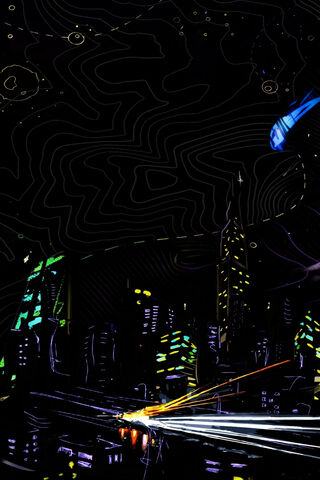 Neon Dreams: A Night in Dark Night City 🌌✨