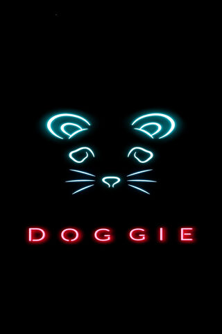 Neon Doggie Delight! 🐶✨