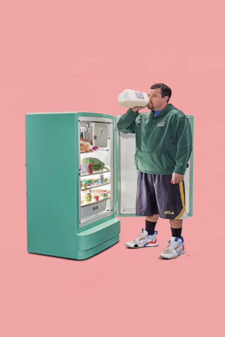 Chillin' with Drippy Adam Sandler 🥛✨