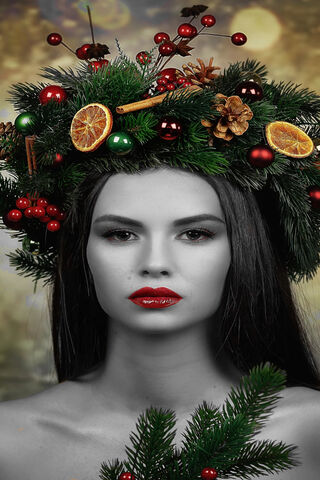 Festive Crown of Nature 🎄✨