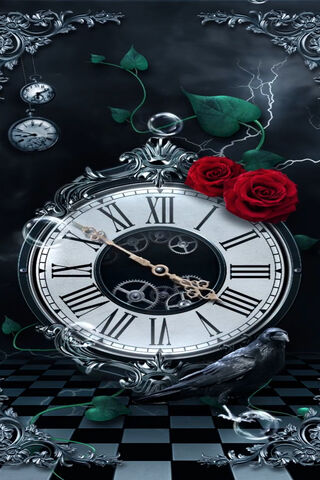 Midnight Whispers: A Dance of Time and Shadows